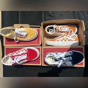 SOLD Vans Bundle (3.5 Men/Women’s 5) kids 3.5